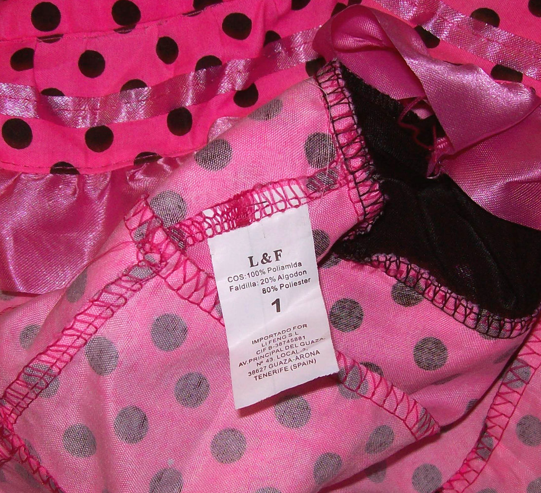 L&F/Spanien- zuckersüßes Flamencokleidchen Gr1 ca 74/80