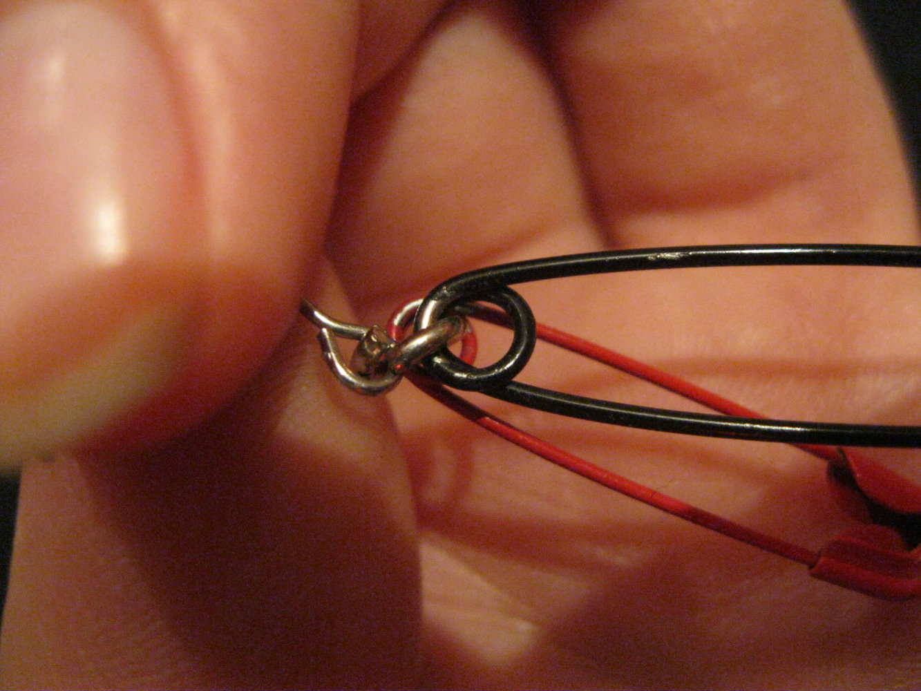  punkige Sicherheitsnadeln Ohrringe