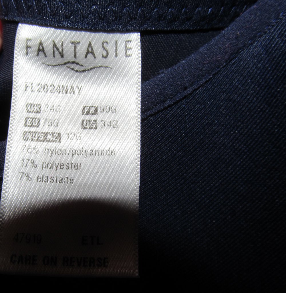 Bügel-BH von Fantasie, Gr. 75 G, dunkelblau