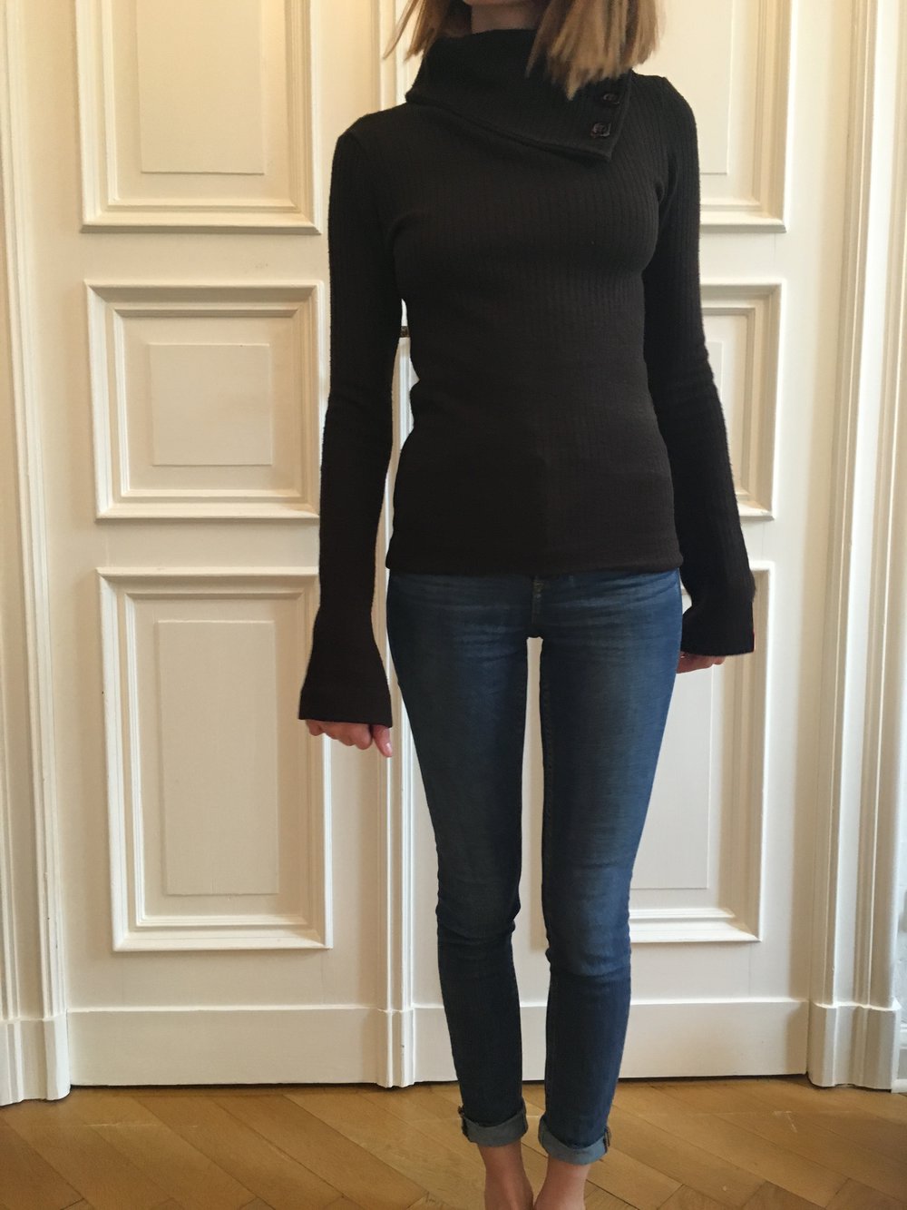 Enger Pullover von Miss Sixty in braun