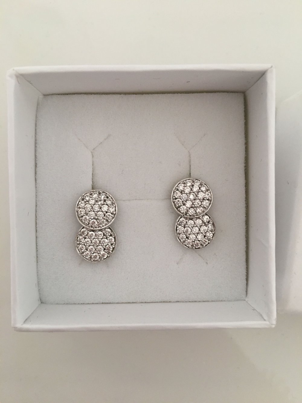 Silber Ohrringe (neu)