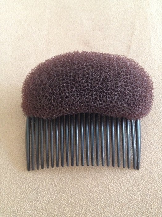 Haarkissen mit Kamm Haarkissen mit eingenähtem Kamm