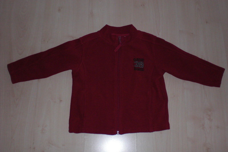 Fleecejacke Jacke rot Gr. 98/104