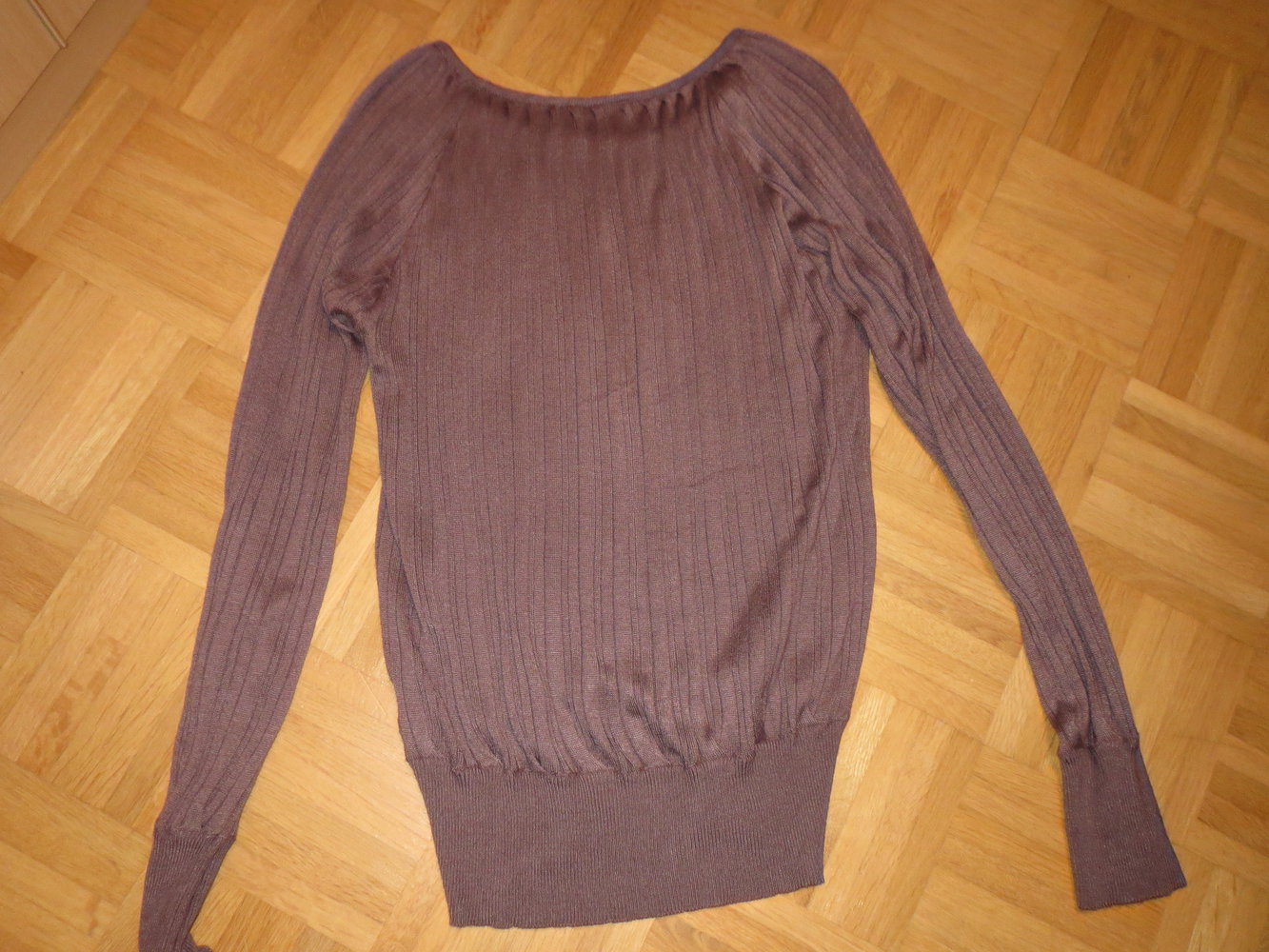 Pullover, Gr.36/38, taupe, Langarm