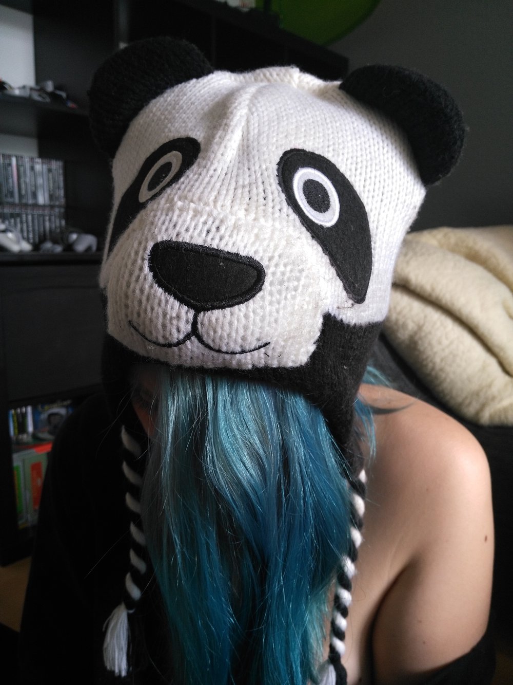 Panda Mütze