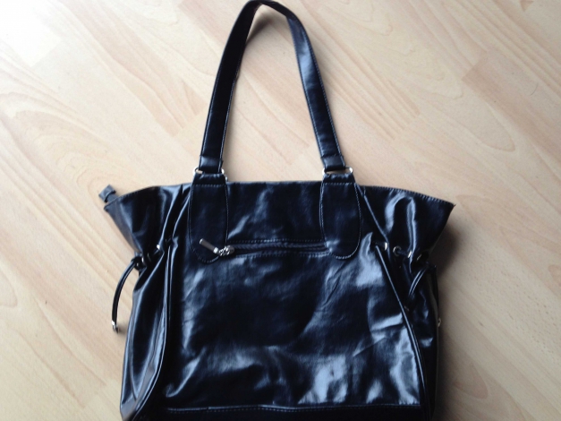Handtasche, Umhängetasche, schwarz
