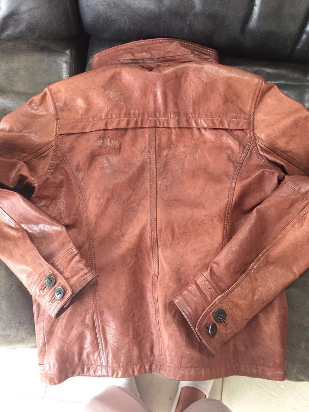 Super schöne Lederjacke von Campus by Marco Polo
