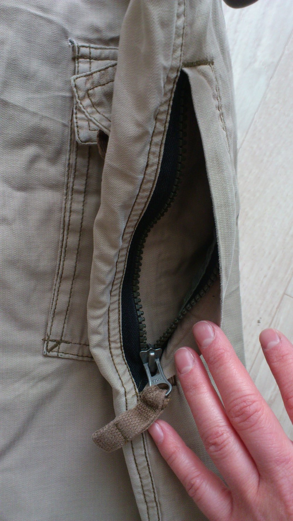 Herren Freizeithose M GAP hellbraun 