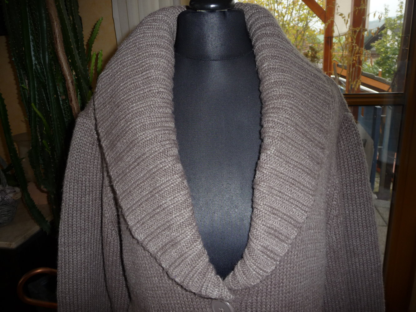 Sehr schöner Strickmantel Long-Cardigan  von H+M Größe L 