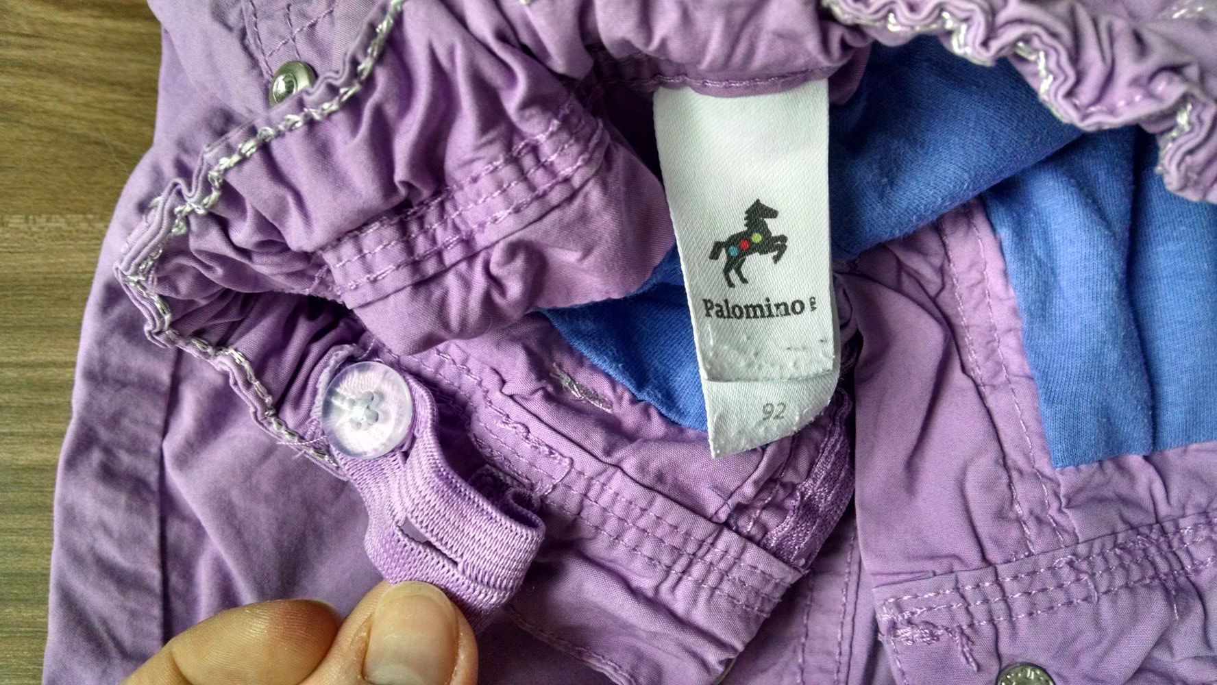 Thermohose verstellbar Gr. 92 mit Glitzer