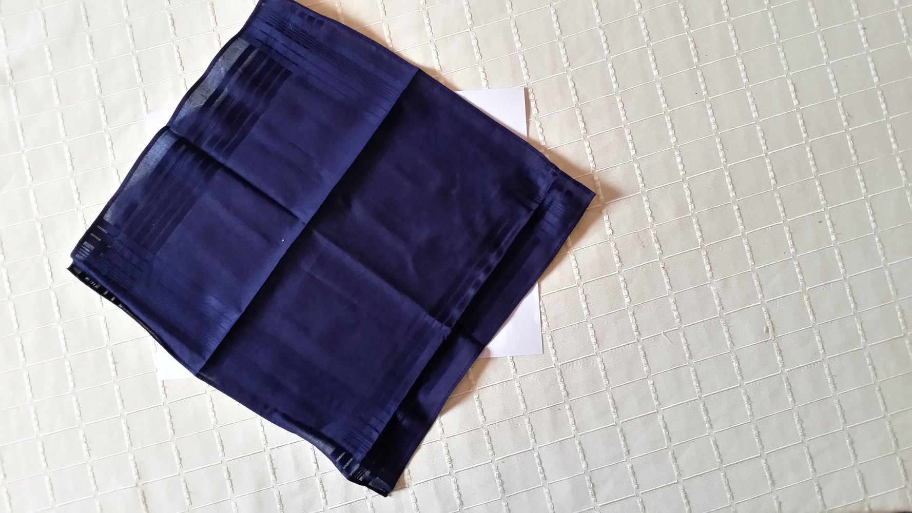 Einstecktücher für Herren / 2 Stück neu