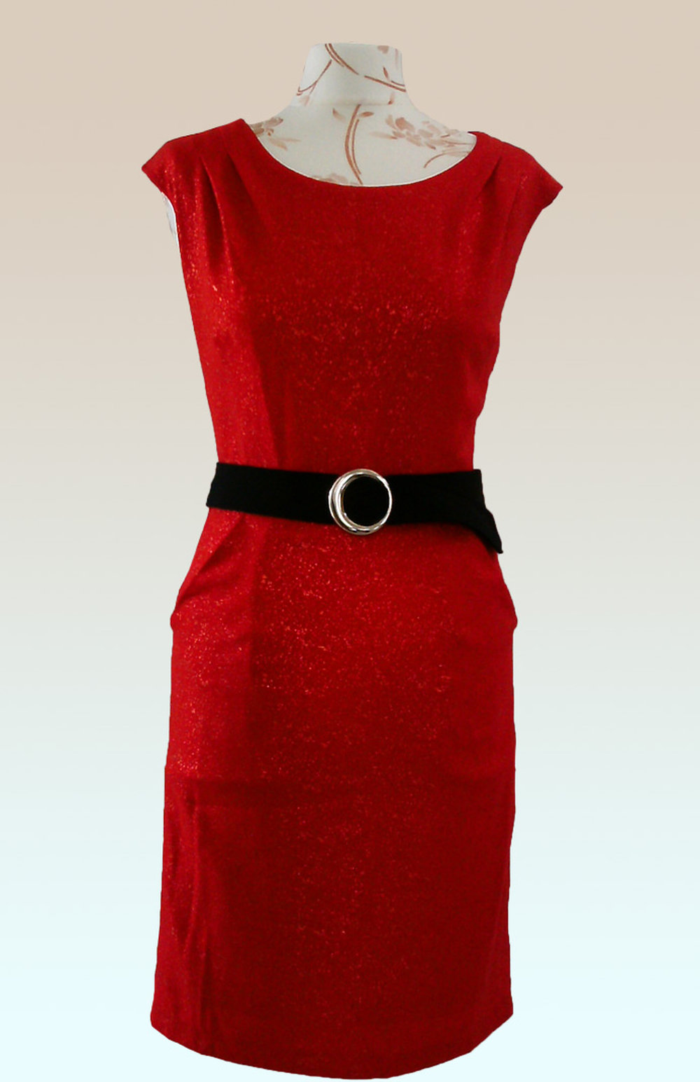rotes Cocktailkleid