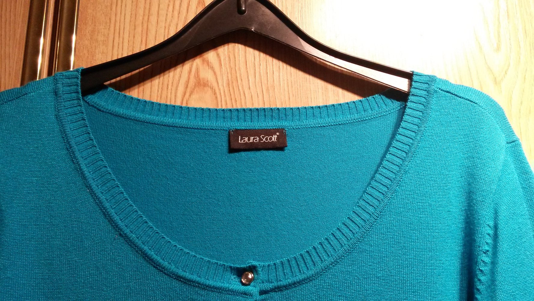 40. Cardigan von Laura Scott, Gr. 38, türkis