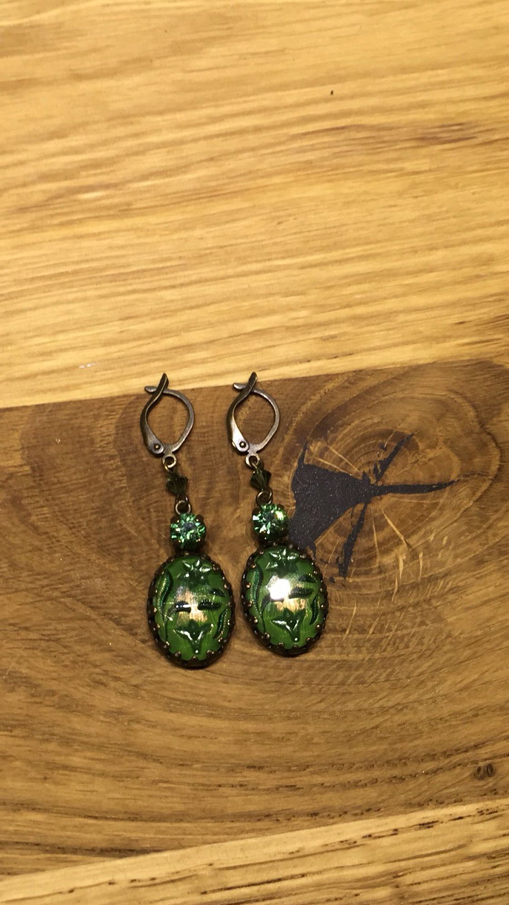 GRÜNE KONPLOTT OHRRINGE  