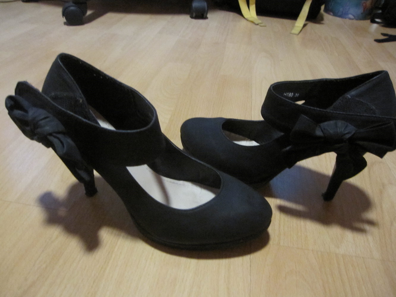 Schuhe - High Heels, Schleife, Abi, Abschluss, Ball, Schick, 39