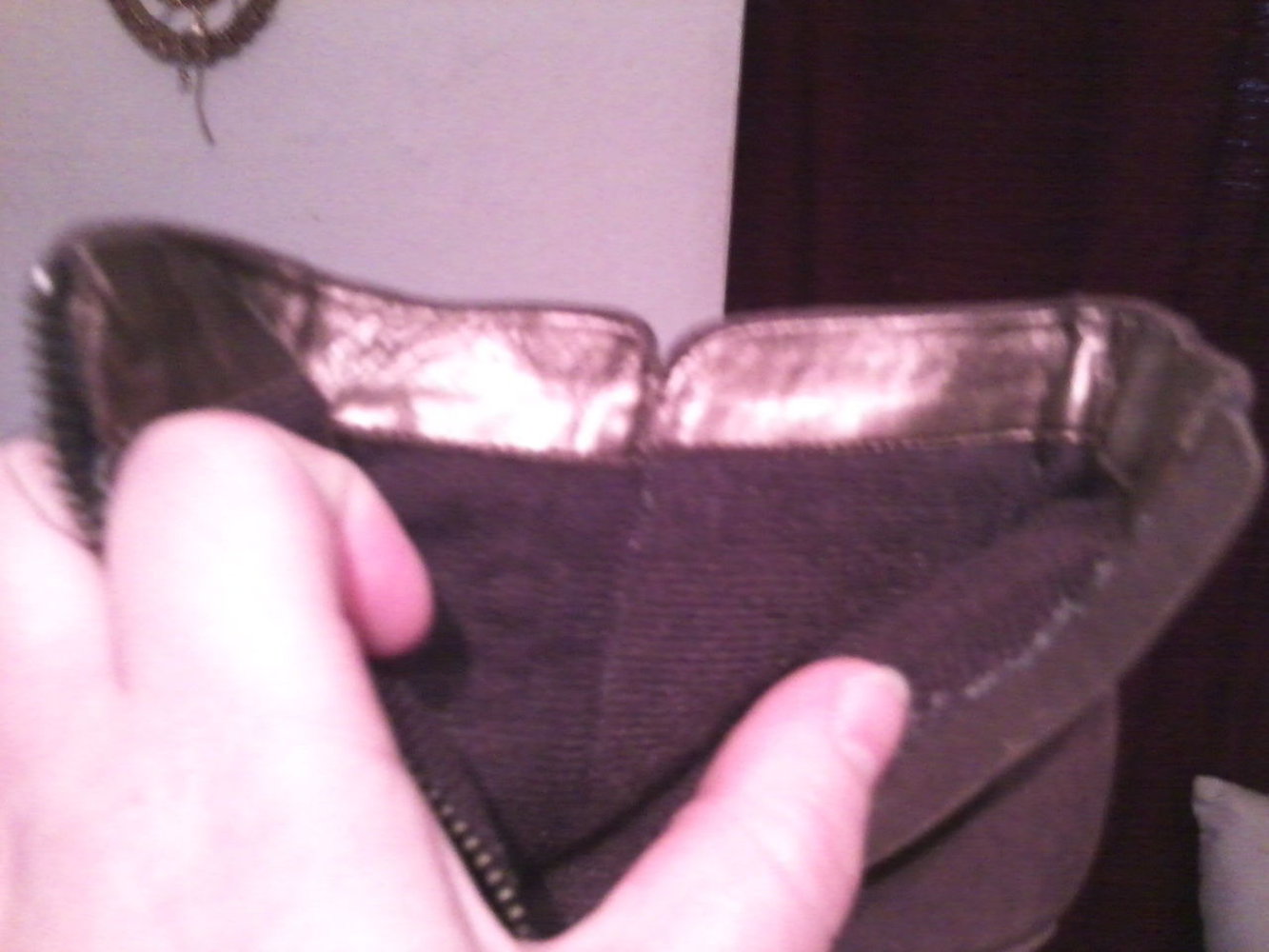 Stiefeletten  MayBe Cognac - braun Gr.40