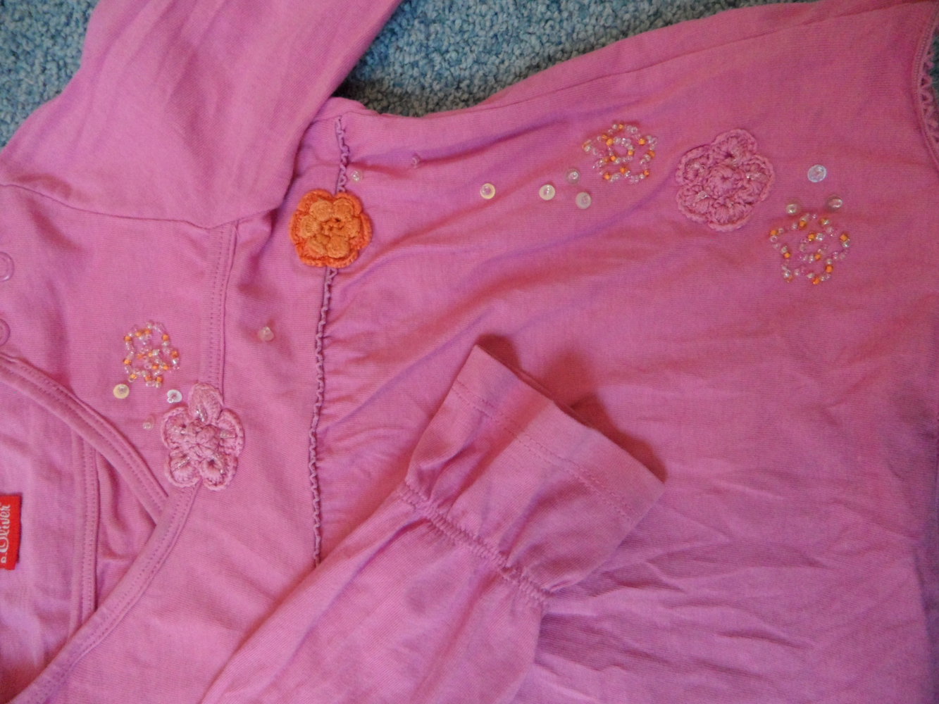 S.Oliver Tunika Langarmshirt mit tollen Details