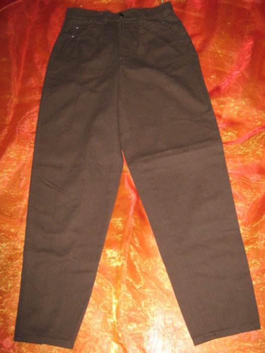 NEUw * Edel * Original 1980er VINTAGE * Karotten * High Waist * Jeans-  Hose 