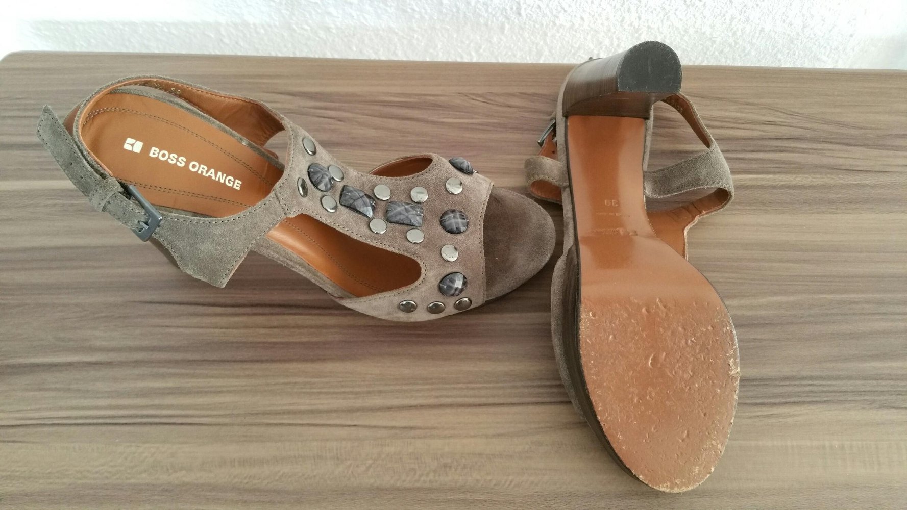Hugo Boss Orange Sandaletten Gr.39 - Neupreis über 130 €