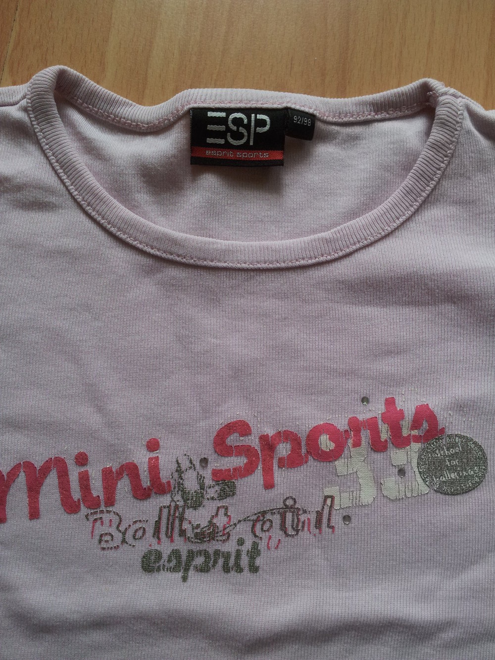 Pullover Esprit Sports rose weiß Gr. 92/98