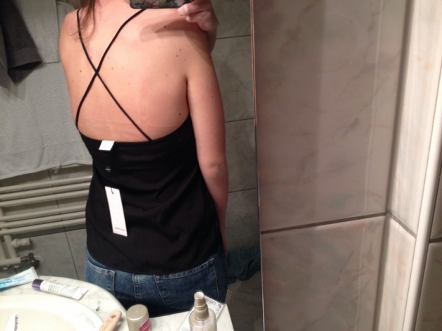 NEU Party Top Vero Moda Spaghetti träger schwarz XS 34