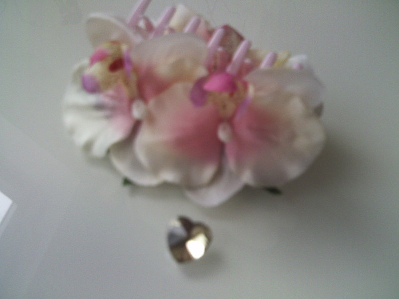 Orchidee Haarklammer