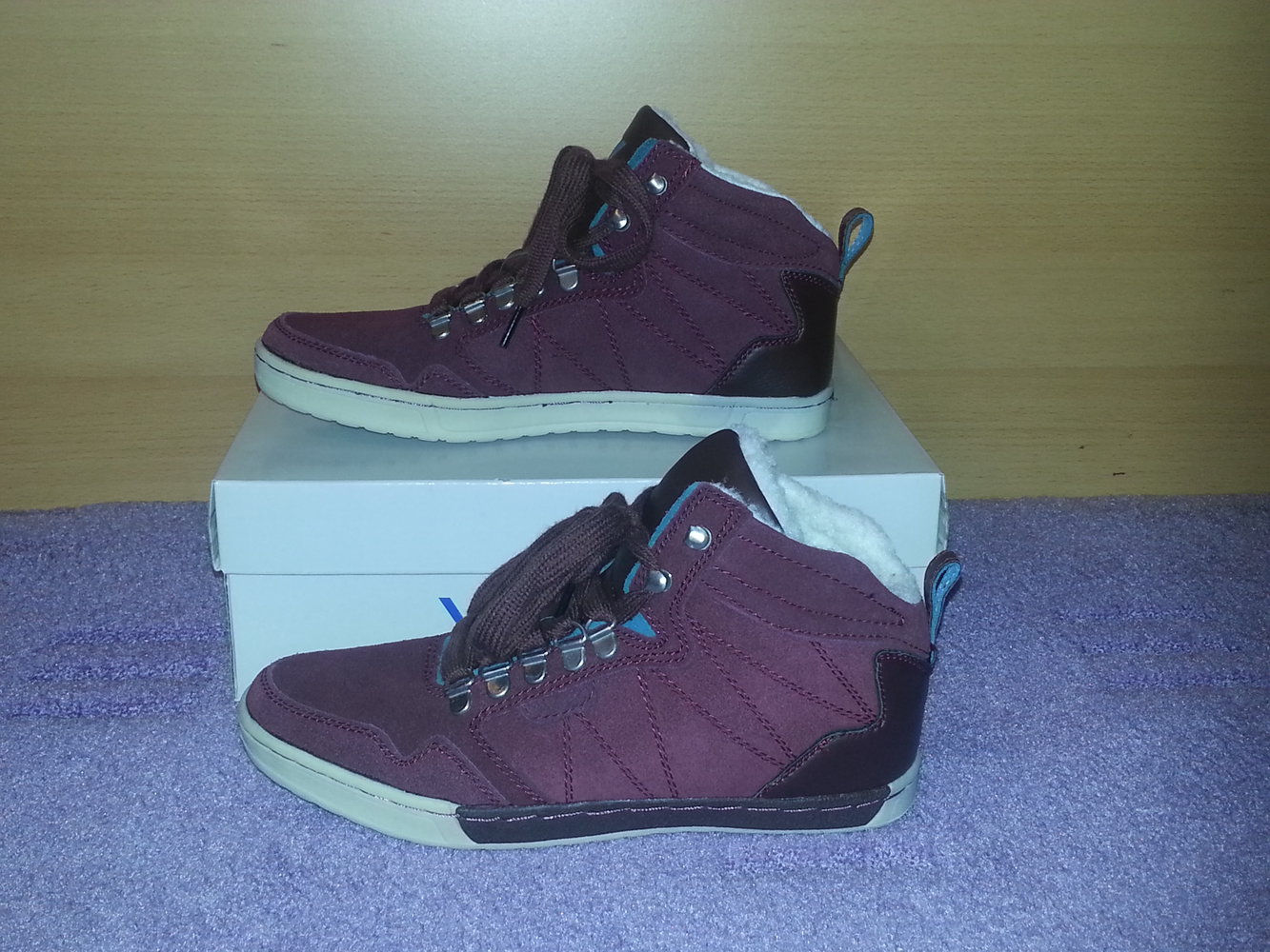 Sneaker Venice weinrot