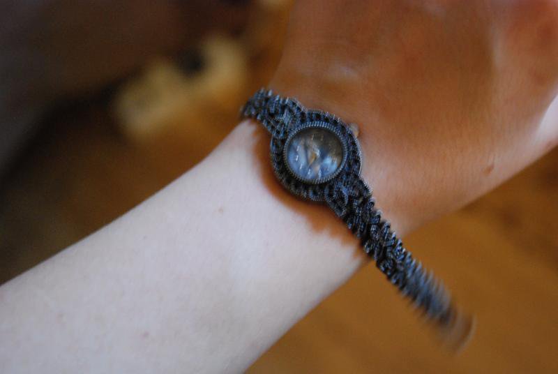 Kleine Uhr in Antik Optik