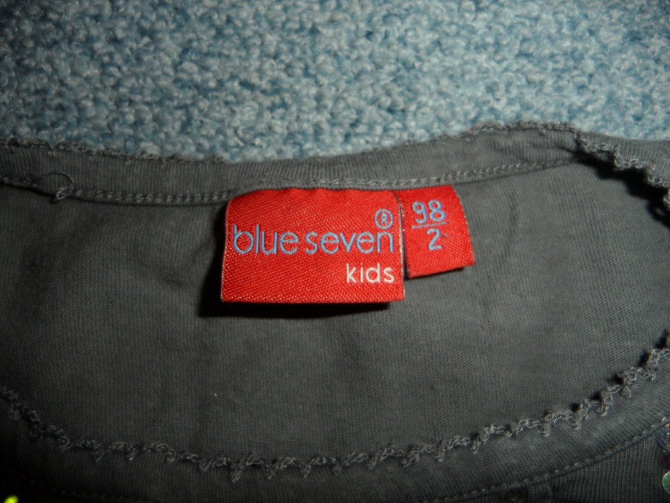 blue seven schönes Langarmshirt mit aufwendigen Details