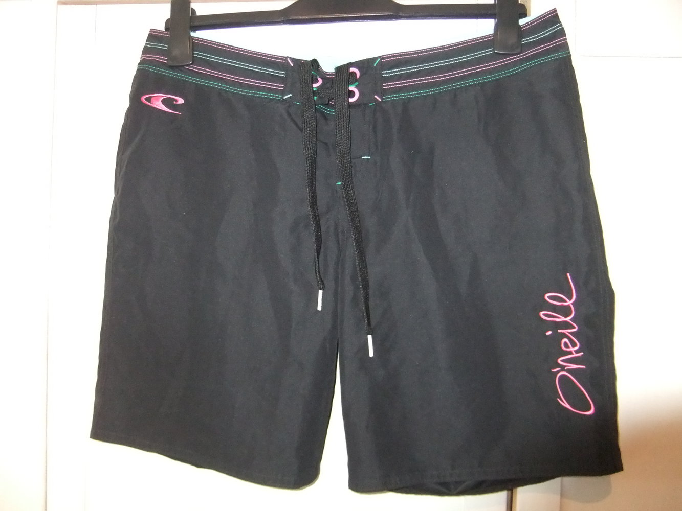 Damen Schwimm Shorts O`neill schwarz Bikini Surfen Gr. 40 L 