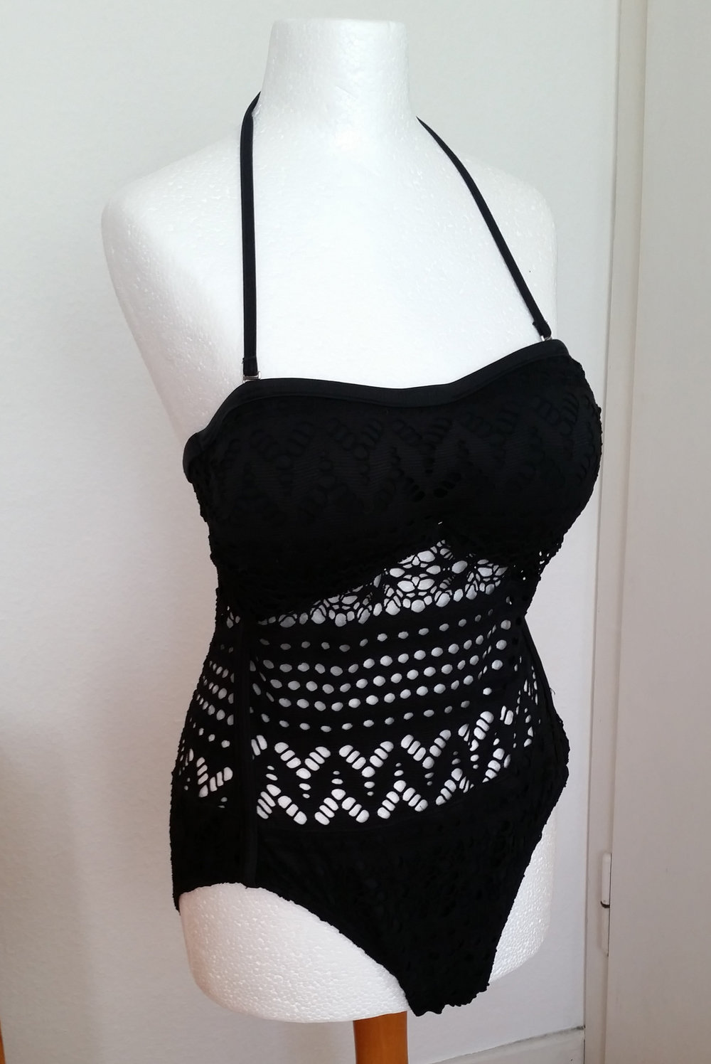 Badeanzug Häkeloptik