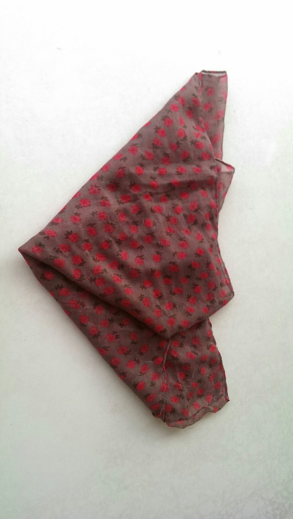 Süßer brauner Blumenloop