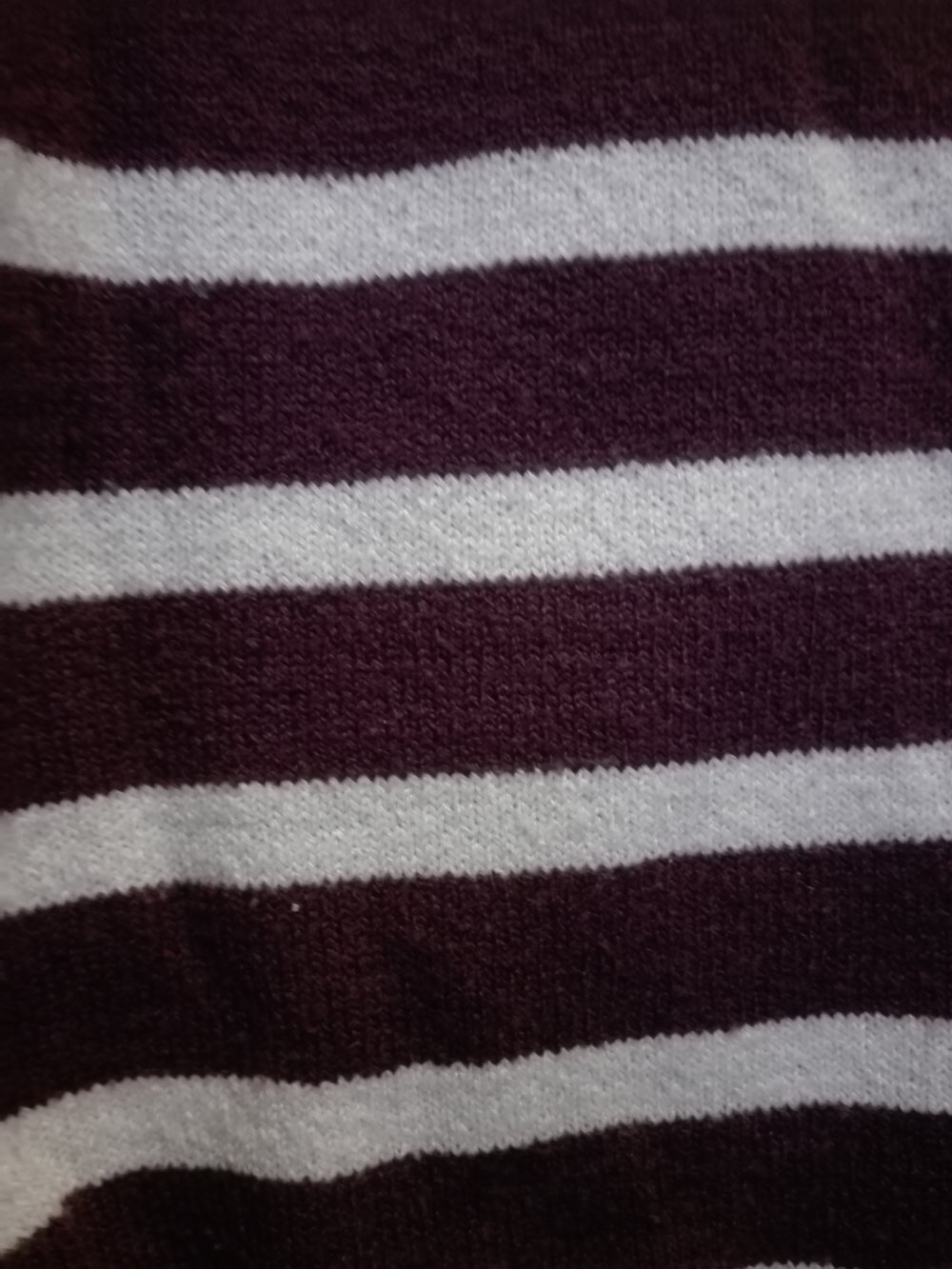 gestreifter Pullover 3/4 Arm