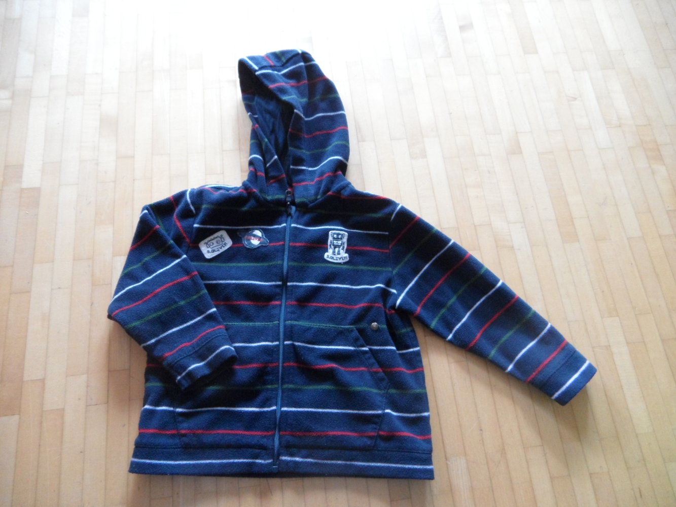 süße Fleecejacke Gr. 80/86 S.Oliver