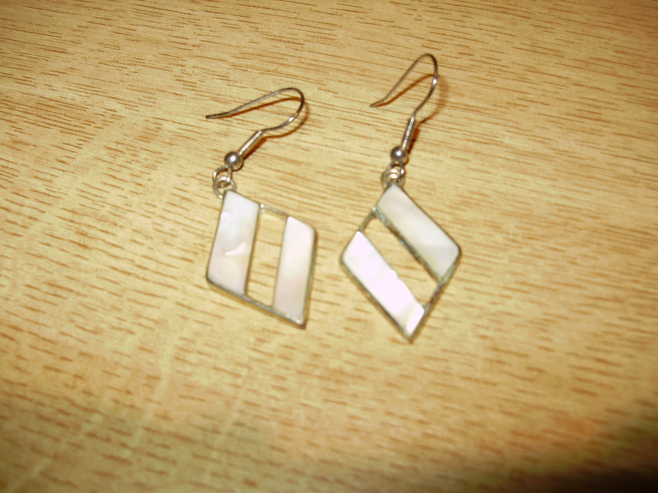 Ohrringe Hänger Perlmutt aus Mexiko