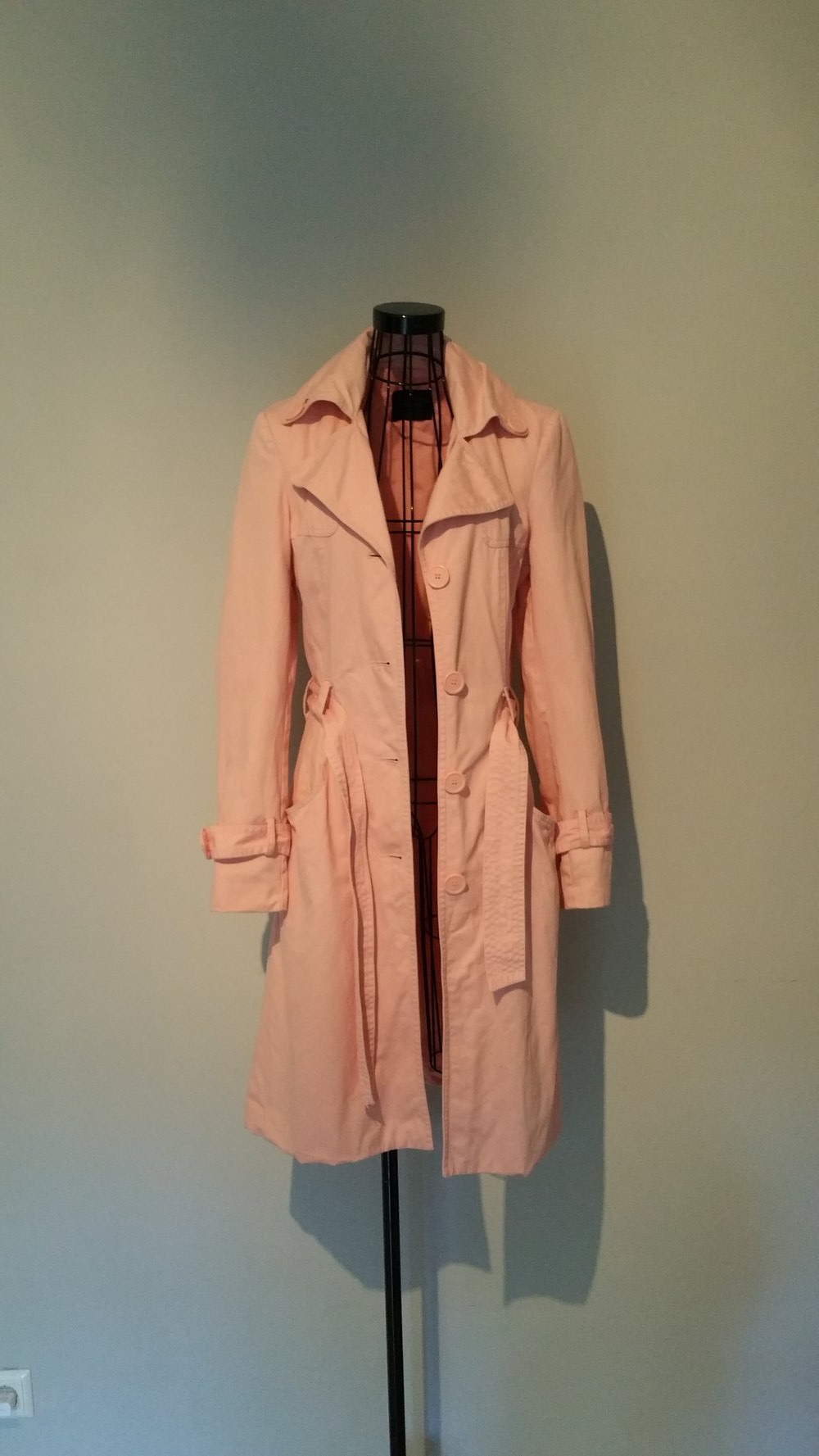 Trenchcoat von Vero Moda, dunkleres rosa