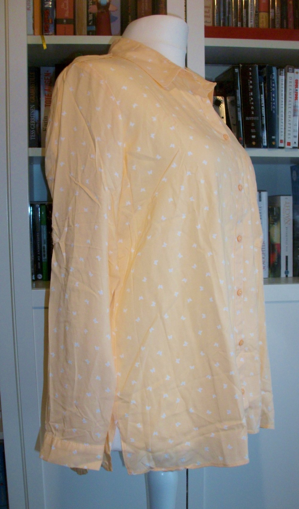 Sweete Bluse in apricot von C&A Clockhouse, Gr. 50, unbenutzt, wie neu!