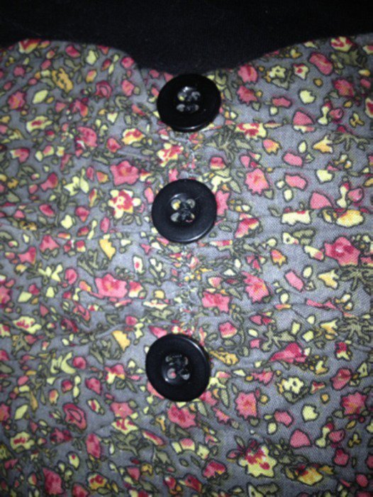 Top Blümchenmuster Blumen Größe S