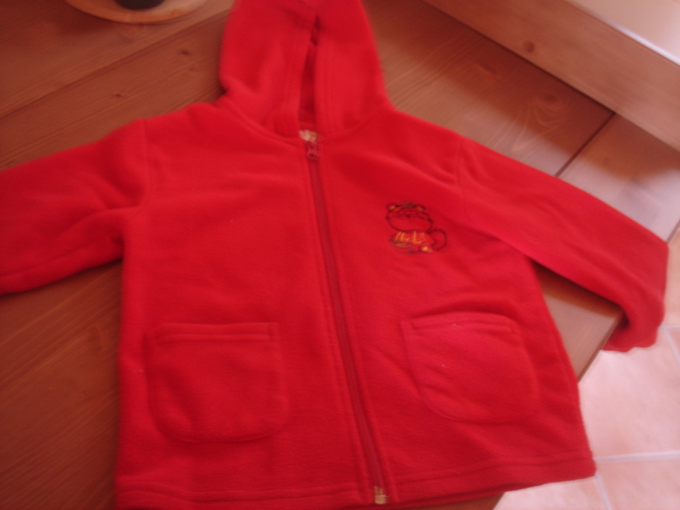 wunderschöne süsse fleecejacke gr.104