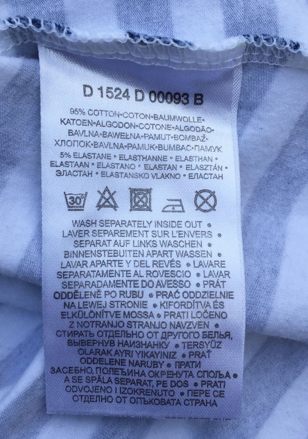 FRESH MADE Ringel TUBE TOP maritim Gr. S