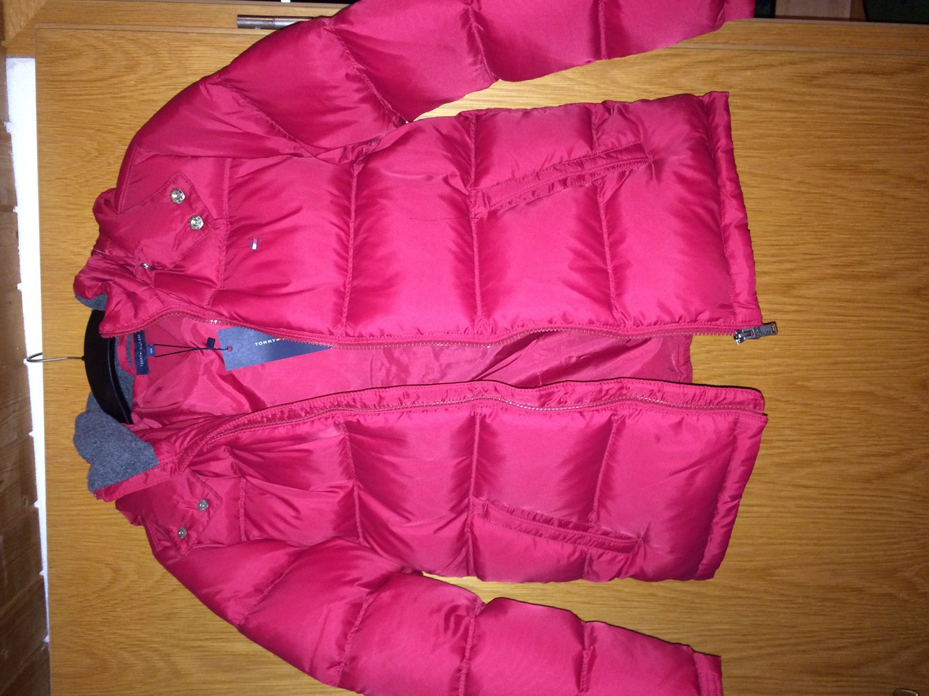 Tommy Hilfiger Damen Jacke rot Daunen 