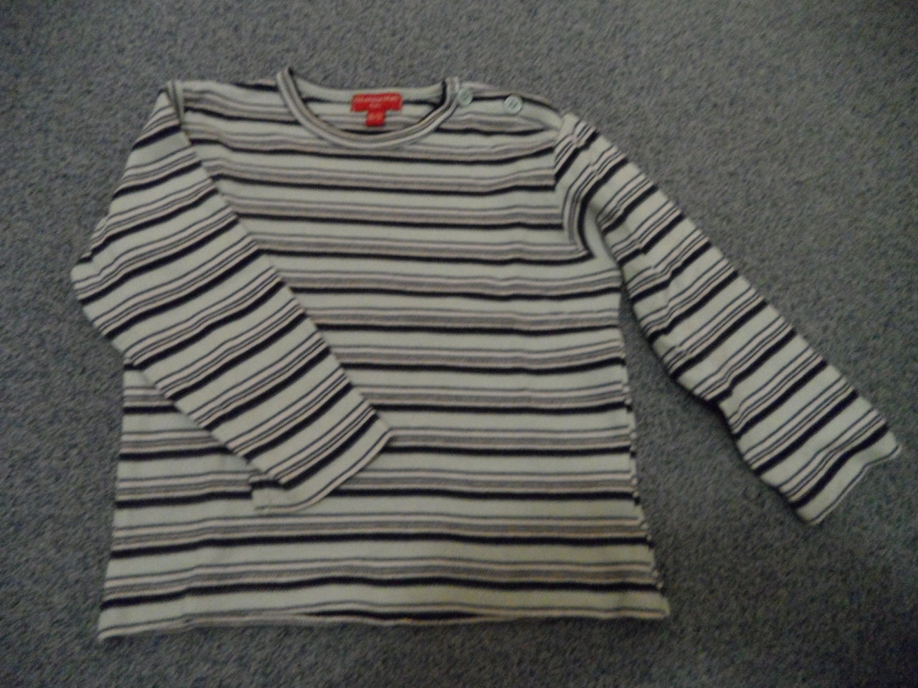 Gianna Mae schönes ganz weiches Ringel-Langarmshirt