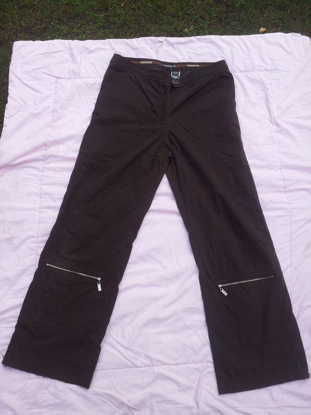 Stoffhose Street One braun Gr.44 lang