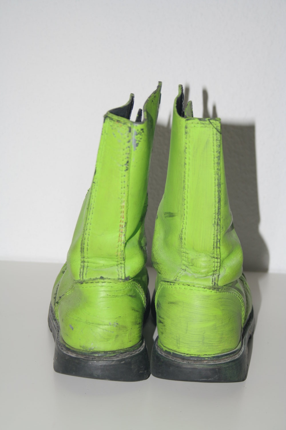 Springerstiefel Grün Neon Undercover 41 14-Loch