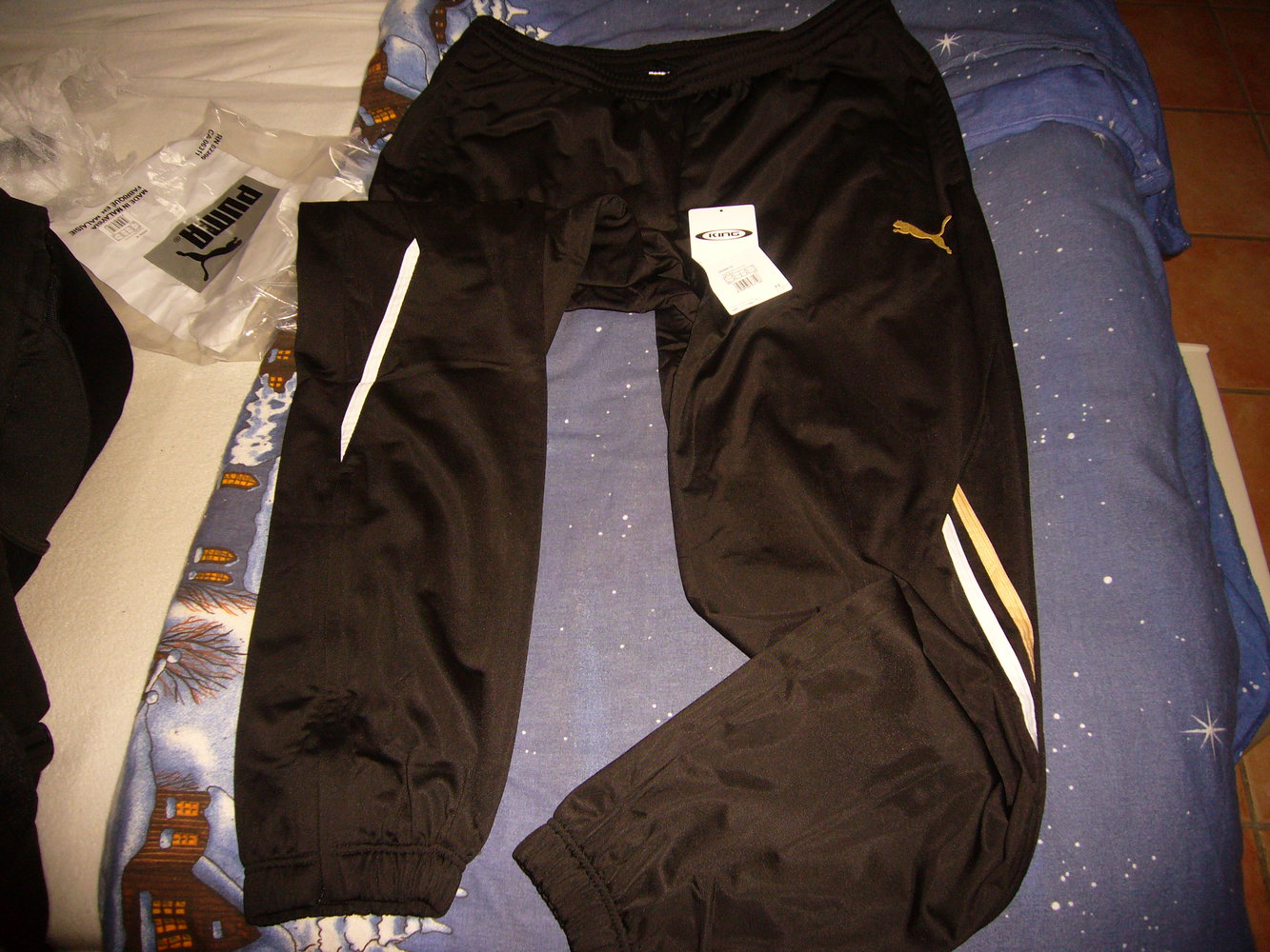 Trainingshose Gr.XL Puma King Neu