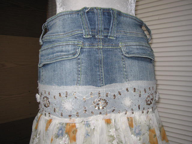 *** Jeans ~ Rock ~ Spitze ~ Pailetten ~ Lurexfäden ***