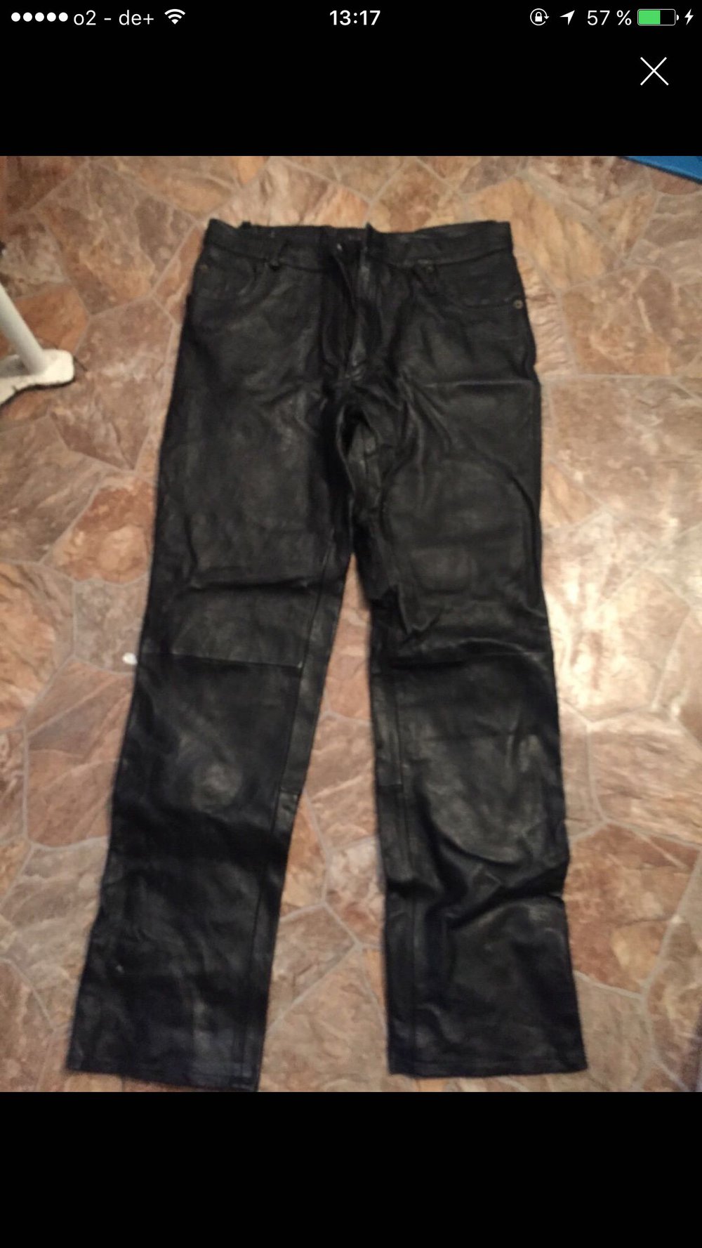 Lederhose/Motorradhose