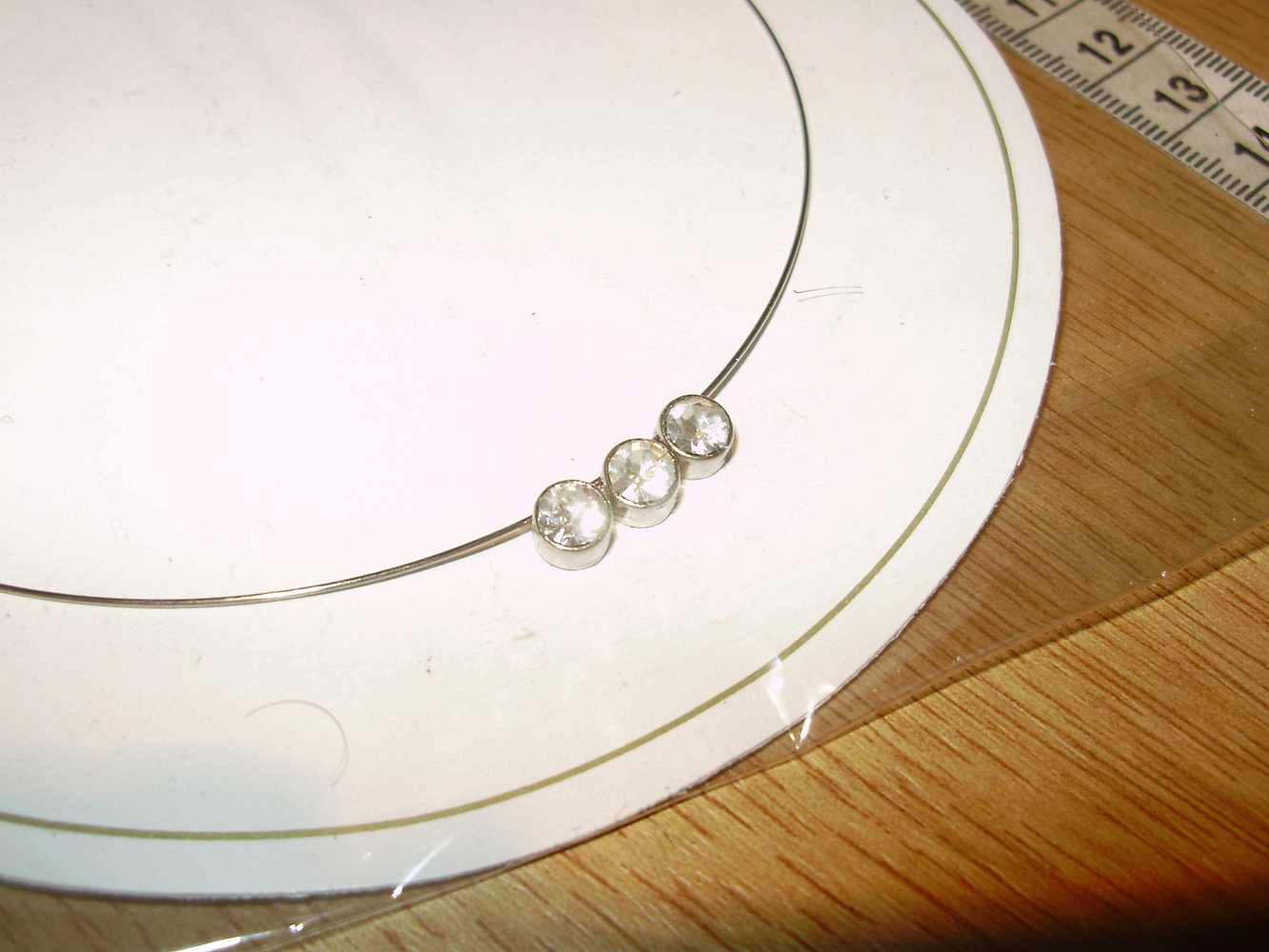 Kette Collier Glitzersteine NEU