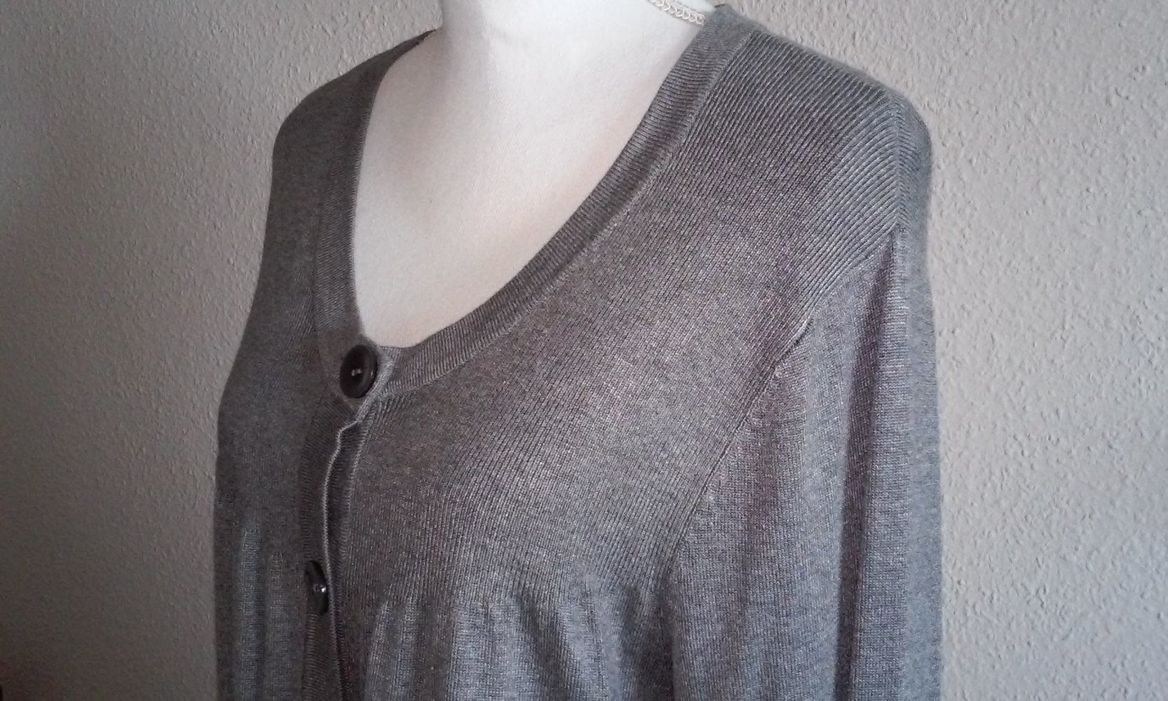 Neu! Damenjacke Wolljacke Strickjacke Swinger Cardigan