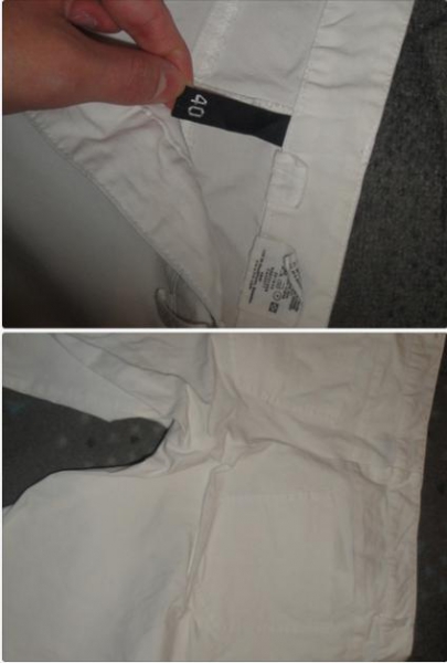 Weiße Hose Capri Sommer H&M